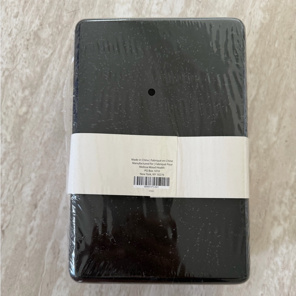 MWH Black Yoga Block by Melissa Wood Health - Picture 2 of 2